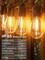 25FT LED Outdoor String Lights with Edison Shatterproof Bulbs, Heavy-Duty and Weatherproof Strand, Commercial Grade Patio Lights, Decorative for Garden or Patio, Black